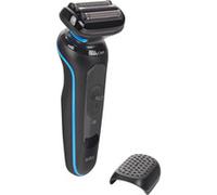 Afeitadora Braun Series 5 52-B1000s 3 Láminas SkinFlex Modo Turbo Batería 50 min Negro Azul