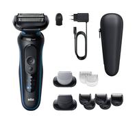 Braun Series 5 52-B1650s Rasoio Elettrico Wet&dry Blu Con Rifinitore
