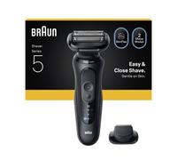 Braun Rasoir électrique Series 5 - Noir - 50 min d'autonomie - Charge rapide 5 min