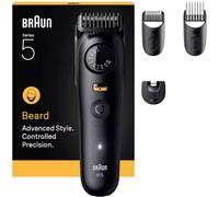 Braun Series 5 Beard Trimmer BT5520 Tondeuse à barbe, Tondeuse de précision lavable noir