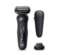 Braun Series 5 Rasoir électrique, Jusqu'à 50 Minutes Capuchon de Tondeuse de Précision, sans fil, Rasoir pour homme Humide et Sec, 100% Étanche, 52-N1200S, Noir