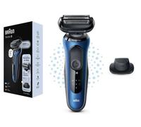 Braun Series 6 61-B1200s Rasoir à grille Tondeuse Noir, Bleu