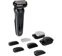Rasoir électrique BRAUN Series 6 - Noir - Autonomie 60 minutes - Charge rapide 5 minutes