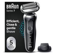 Braun Series 7 71-N1200s Rasoir Électrique pour Homme avec Accessoire Tondeuse de Précision Easyclick, 360° Flex, Technologie Wet & Dry, Rechargeable, Rasoir à Grille sans Fil, Gris