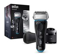 Braun Series 8 8385cc Nouvelle Génération, Rasoir Électrique Barbe Homme, Station Clean&Charge, Étui Tissu, Noir, Idée Cadeau Homme