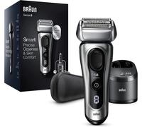 Braun Series 8 8467cc Rasoir Électrique Homme Barbe Noir/Argenté