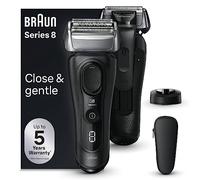Braun Series 8 8510s Rasoir Électrique Pour Homme, 4 Éléments De Rasage, Tondeuse De Précision Intégrée, Base De Recharge, Étanche, 60 Minutes D’Autonomie, Fabriqué En Allemagne, Noir