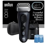 Braun Rasoir électrique Series 8 8663cc Clean&Charge Gris