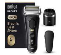 Rasoir électrique BRAUN - Séries 9 PRO+ 9560cc - 5 Éléments De Rasage, Tondeuse De Précision Intégrée, Station SmartCare, Étanche