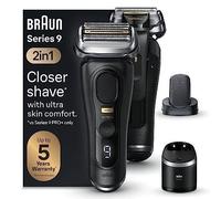 Braun Series 9 Pro+ 9590cc Wet & Dry Rasoir à grille Tondeuse Noir