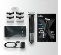 Braun Series X XT5200 Rasoir à grille Tondeuse Noir, Métallique