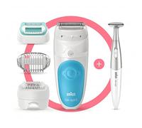 Braun Silk-épil 5 81706344 épilateur 28 pince(s) Blanc, Turquoise