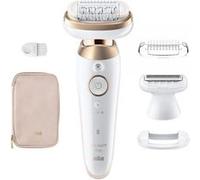 Braun Silk-épil 9 81688635 épilateur 40 pince(s) Blanc, Or