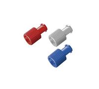 BRAUN Set de 100 Combi Stopper Obturateur avec Embout Rouge