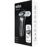 Braun Shaver 70-S1000s Cordless, Temps de charge 1 h, Lithium-Ion, Nombre de têtes de rasage/lames 3, Noir/argent, Wet & Dry
