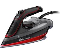Braun SI 5057 RD Fer à vapeur Semelle céramique 2700 W Noir, Rouge