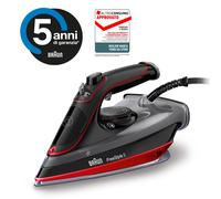 Braun SI 5057 RD Fer À Vapeur Semelle En Céramique 2700 W Noir, Rouge