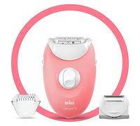 Braun Silk-épil 3 3277 Smartlight, 2 vitesses, épilateur filaire, rose