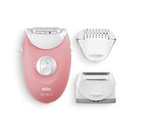 Braun Silk-épil 3 81683691 épilateur 20 pince(s) Rose, Blanc