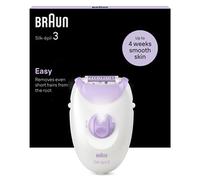 Braun Silk-épil 3, Épilateur Filaire, Épilation Pour Une Peau Douce Pendant Des Semaines, 3-000, Violet