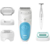 Braun Silk-épil 5 81706344 épilateur 28 pince(s) Blanc, Turquoise