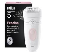 Braun Appareil à épiler Silk-épil 5 5-000 – 28 pinces Rose, Blanc