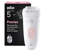 Braun Appareil à épiler Silk-épil 5 5-000 – 28 pinces Rose, Blanc