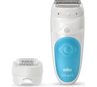 Braun Silk-épil 5 SES 5-605 - Bleu - Blanc - 28 pincettes - MicroGrip - rasage - AC/batterie - 100 - 240 V