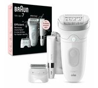 Braun Silk-Épil 7 7-441 40 Pince(S) Argent Et Blanc