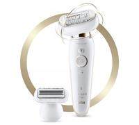Épilateur électrique Braun Silk-épil 9 Flex 9-002 - Tête flexible - Épilation longue durée - Blanc