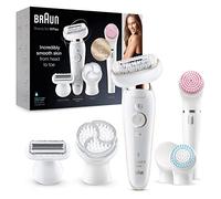 Braun Silk-épil 9 Flex 9100 BS 40 pince(s) Or, Blanc