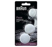 Braun Silk-épil Brosse exfoliante pour le visage, recharge duopack