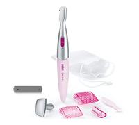 Tondeuse 3-en-1 Braun Silk-épil Bikini Styler FG1100 Rose avec 4 Accessoires