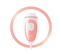 Braun Silk-expert Mini PL1000 IPL Lumière pulsée Rose, Blanc