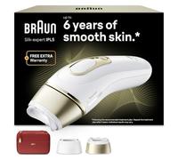 Braun Silk·expert Pro 5, Épilateur à Lumière Pulsée, 2 Têtes, PL5220