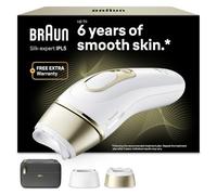 Braun Silk·expert Pro 5, Épilateur à Lumière Pulsée, 2 Têtes, PL5230