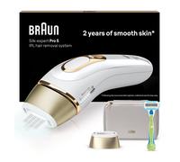 Braun Silk·expert Pro 5, Épilateur À Lumière Pulsée, Épilation Semi-Définitive À Domicile, Avec Pochette, 1 Tête, PL5052