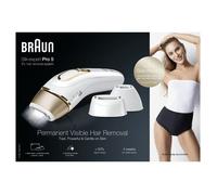 Braun Silk-expert Pro 5 PL5243 Lumière pulsée Or, Blanc