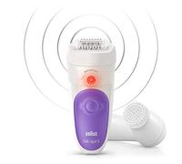 Braun Silk-épil 5 5/870 SensoSmart Épilateur Électrique Violet Et 5 Accessoires Blanc / Mauve