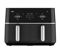 Braun Friteuse à air chaud TwinCook 5 TD5030IBK 10 L, 8 programmes, céramique sans PFAS