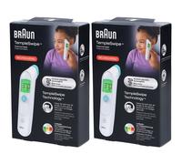 BRAUN Templeswipe Thermomètre digital BST200 2x1 pc(s)