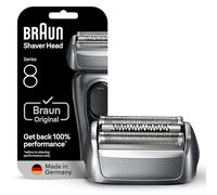 Braun Tête De Rasoir Electrique Homme Series 8 83M, ORIGINALE, Remplacement De La Grille Pour Un Rasage De Près, Lames Ultra Fines Pour Bien Raser La Barbe, Elément De Rechange OFFICIEL
