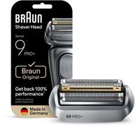 Tête de rasoir BRAUN Series 9 + - 4 éléments de coupe + tondeuse de précision - 100 % fabriqué en Allemagne