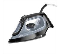 Braun TexStyle 3 - Fer à Repasser Vapeur avec Semelle FreeGlide 3D SuperCeramic, Débit Vapeur Jusqu’à 180g/min, Chauffe Rapide 35s, Arrêt Automatique, Réservoir 270ml, Noir (SI3055BK)
