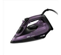 Braun TexStyle 9 SI9661VI Fer à repasser à vapeur avec technologie FreeGlide 3D, fer vertical, fonction anti-gouttage, réservoir de 330 ml, 260 g/min, 3200 W, violet