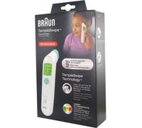 Braun BST200WE Thermomètre à distance Blanc Front Boutons