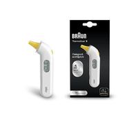 Braun ThermoScan® 3 Thermomètre médical infrarouge avec alarme spéciale fièvre, pointe de mesure préchauffée
