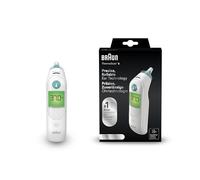 Braun ThermoScan 6 Thermomètre auriculaire | Affichage numérique avec code couleur |Indicateur de stabilité ExacTemp |Convient aux bébés et aux nourrissons | Marque #1 auprès des médecins(1) | IRT6515