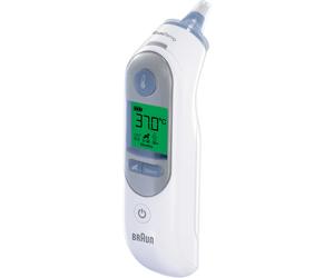 Braun ThermoScan 7 IRT6520 Thermomètre auriculaire Age Precision, indicateur de fièvre, Blanc