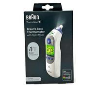 Braun Thermoscan 7 + Oreille Thermomètre Âge Précision Avec Nuit Mode IRT6525
